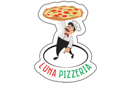 Luna Pizzeria logo.